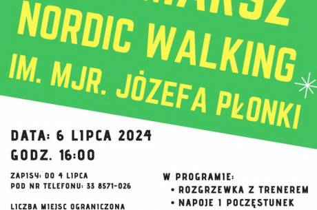 VI Marsz Nordic Walking im. mjr Józefa Płonki